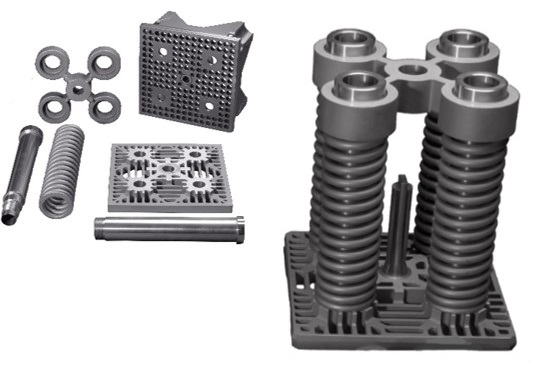 Top/Bottom Nozzle Assembly for PLUS7